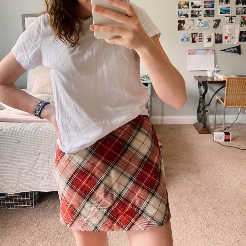 Plaid Skirt